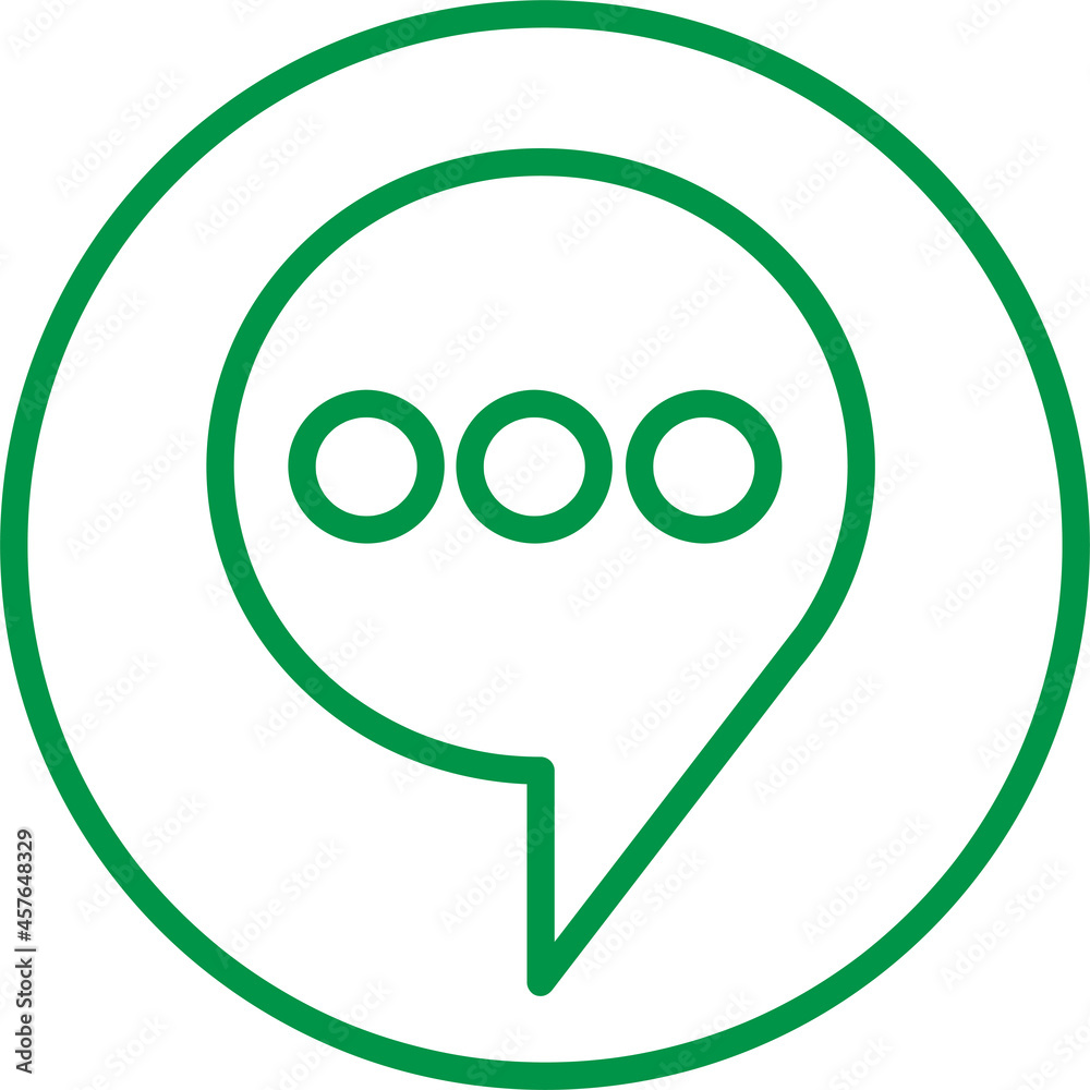 Speech bubble icon sign design Speech bubble icon sign design