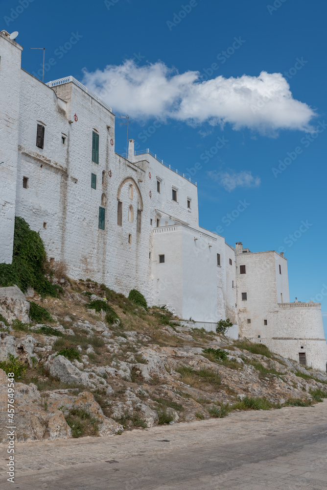 Ostuni Puglia streets buildings