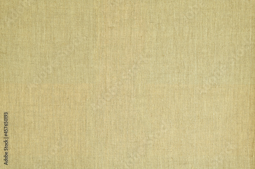 Linen canvas background. Unprimed linen canvas for painting.