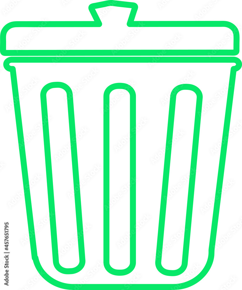 trash bin icon sign design trash bin icon sign design