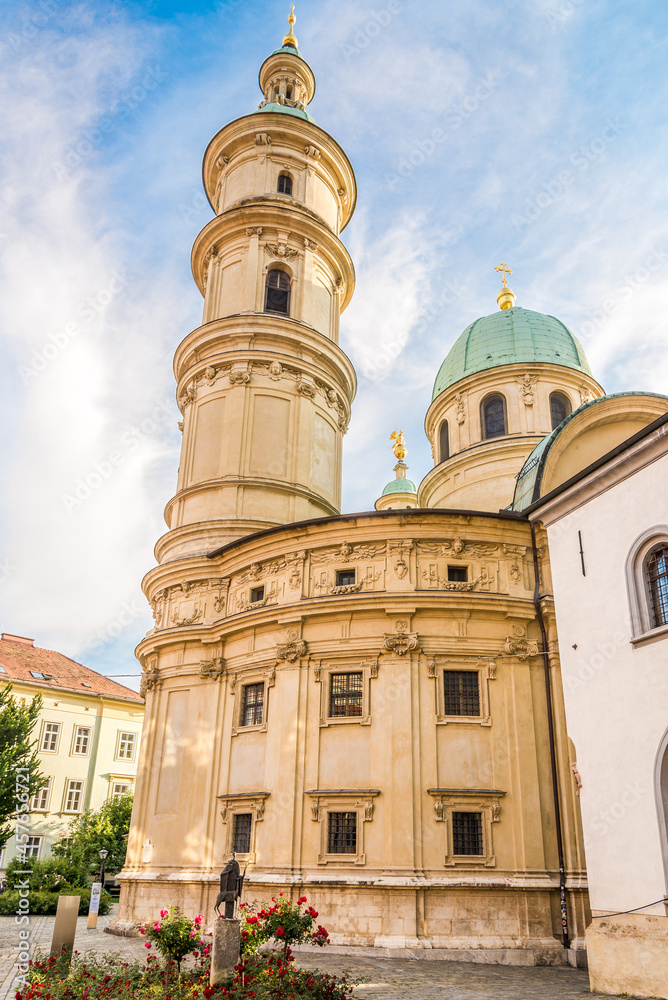 View at the Katharinenkirche Church in Graz - Austria