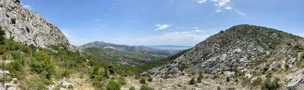 Fototapeta premium panorama of the mountains