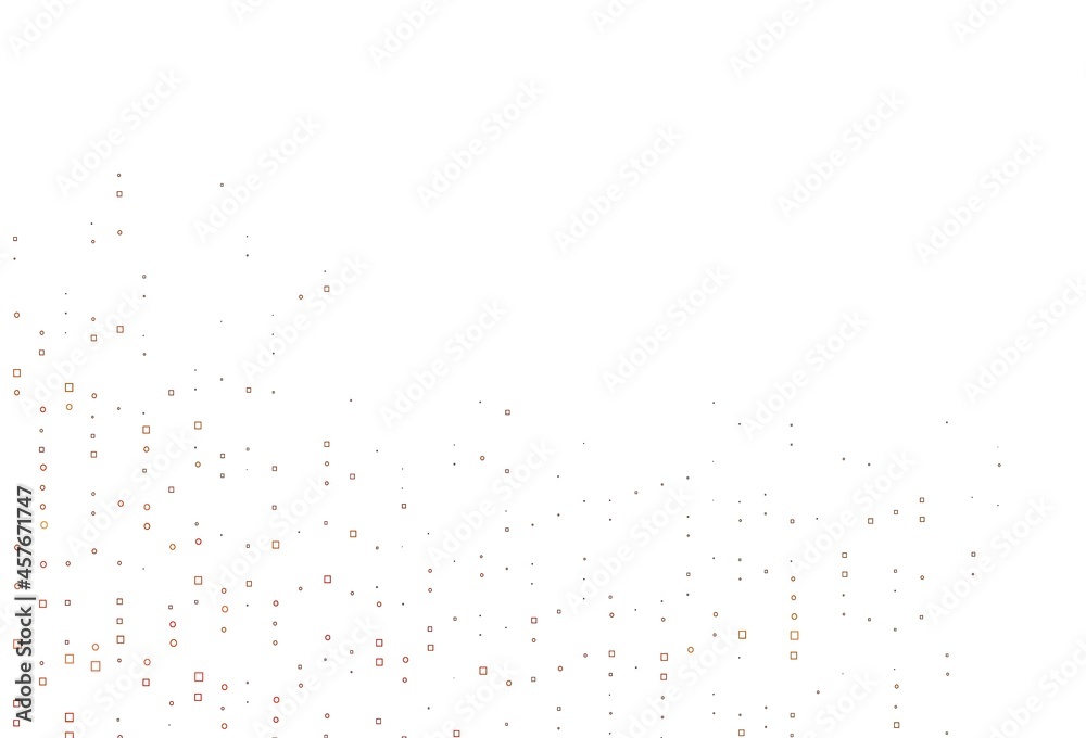 Light Orange vector texture with rectangular style. Light Orange vector texture with rectangular style.