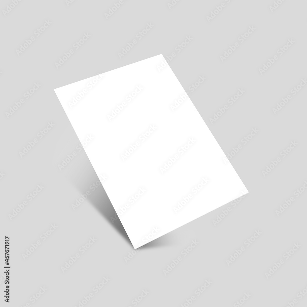 A4 Flyer Presentation with Back Shadow A4 Flyer Presentation with Back Shadow