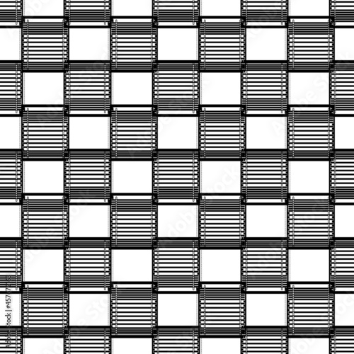 Horizontal jalousie pattern seamless background texture repeat wallpaper geometric vector