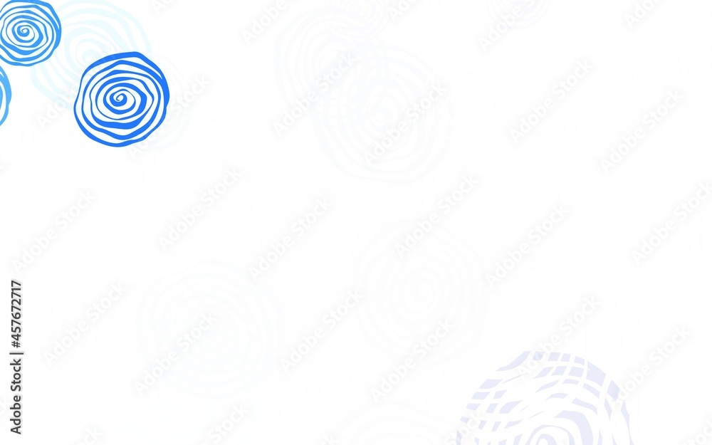 Light BLUE vector abstract pattern with roses. Light BLUE vector abstract pattern with roses.