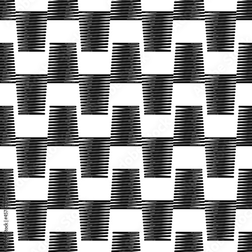 Wallpaper Mural Shock suspension spring pattern seamless background texture repeat wallpaper geometric vector Torontodigital.ca