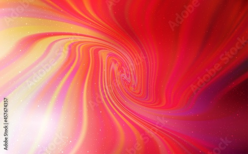 Light Red vector texture with milky way stars.