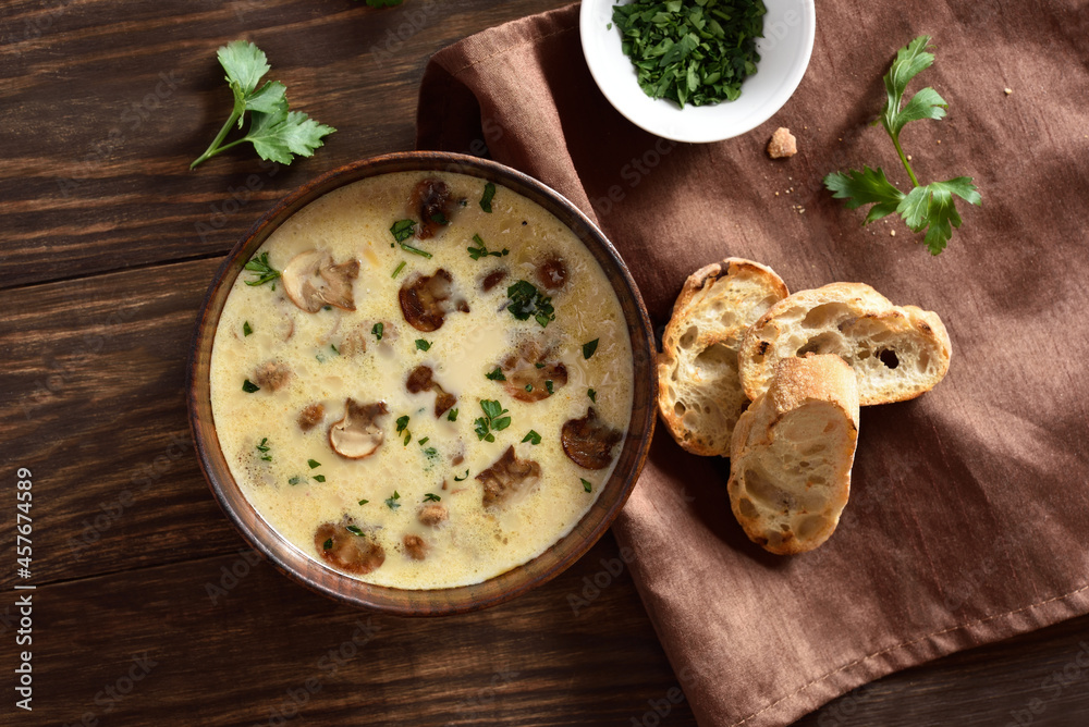 Creamy mushroom soup Creamy mushroom soup