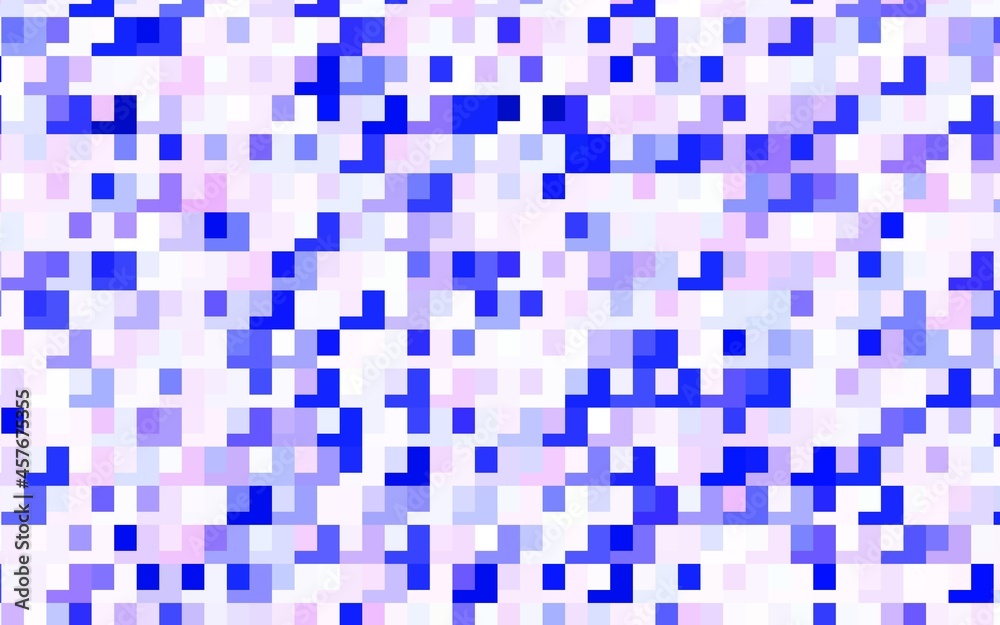 Fototapeta premium Light Pink, Blue vector template with rhombus.