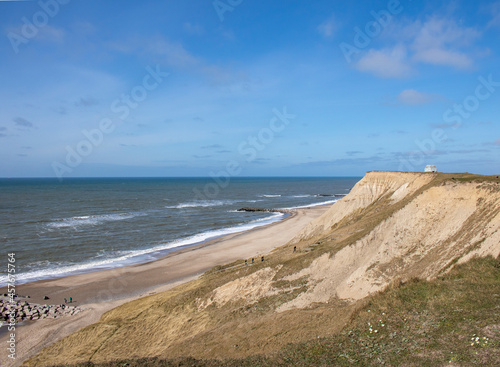 sand dunes at the ocean