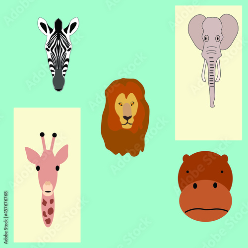 animals set