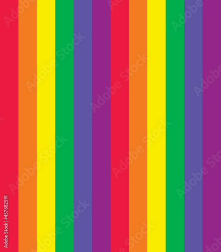 Multicolored stripes lined up lgbtq colors