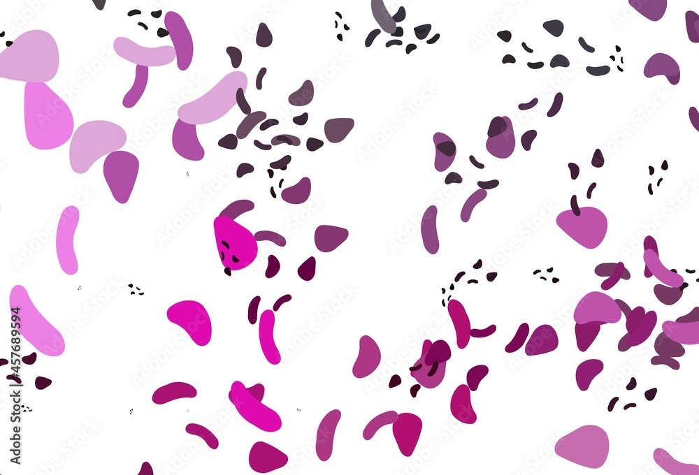 Light Pink vector texture with random forms. Light Pink vector texture with random forms.