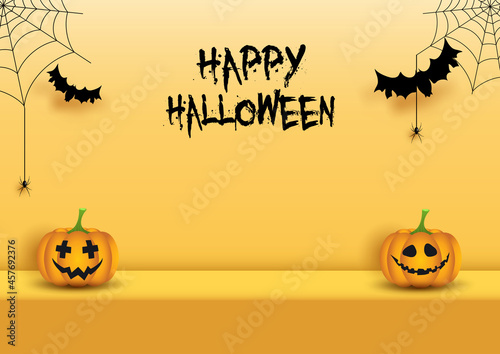 Halloween display background
