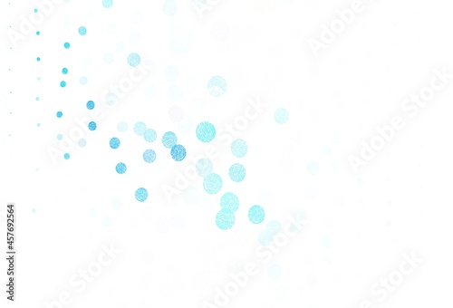 Light BLUE vector layout with circle shapes.