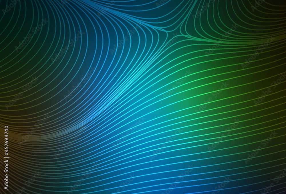Dark Blue, Green vector pattern with sharp lines. Dark Blue, Green vector pattern with sharp lines.