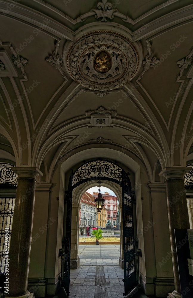 Detail Of Townhall Graz 