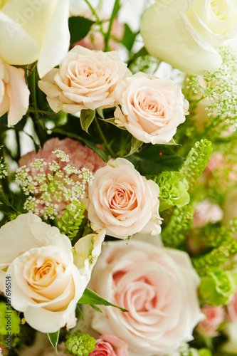 Close-up of roses and various flowers © mnimage