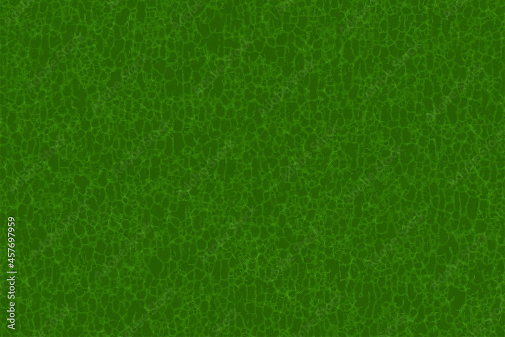Green cracked damaged wall leather effect textile Green cracked damaged wall leather effect textile