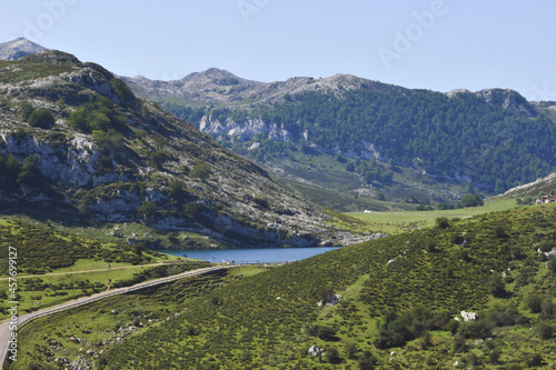 Foto de los lagos de Covadonga, Asturias