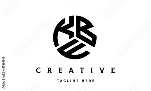 KBF creative circle three letter logo