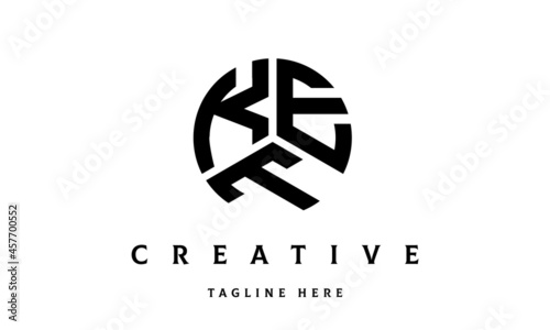 KET creative circle three letter logo