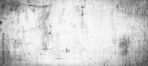 old white bright light rustic weathered scratched dirty dark wooden table wall texture - wood vintage shabby timber background panorama banner