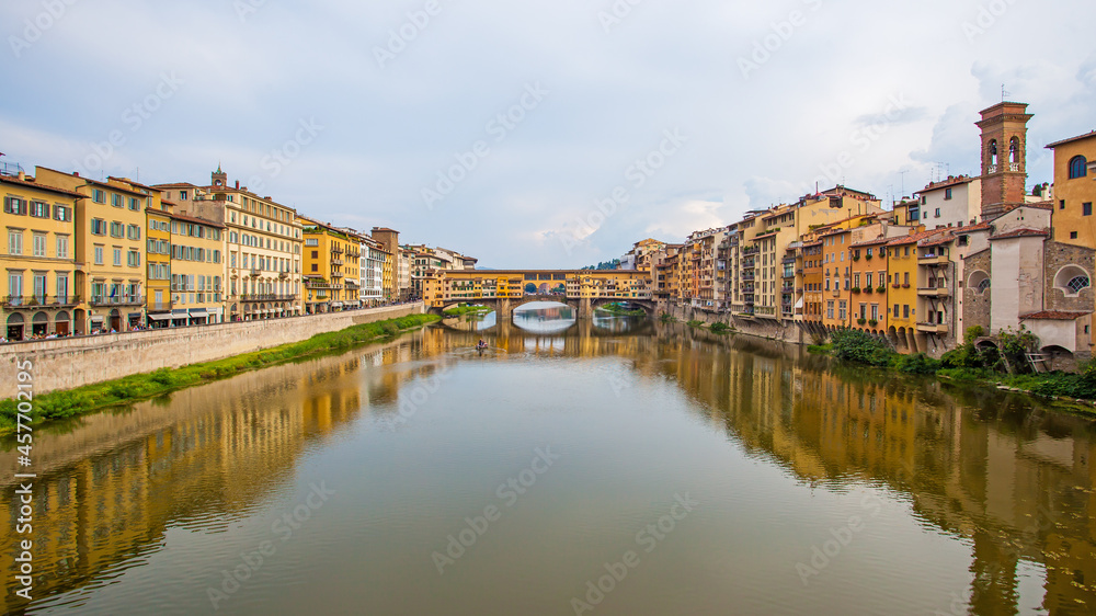 Panoramic view of Florence in Italy