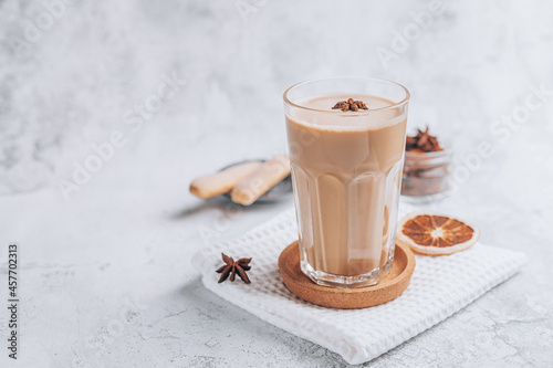 Obraz na plátně indian masala chai tea hot drink asian culture