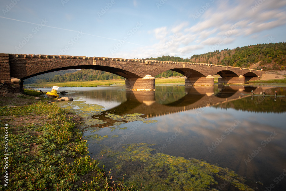 Bridge over the Eder river by Asel 3 Bridge over the Eder river by Asel 3