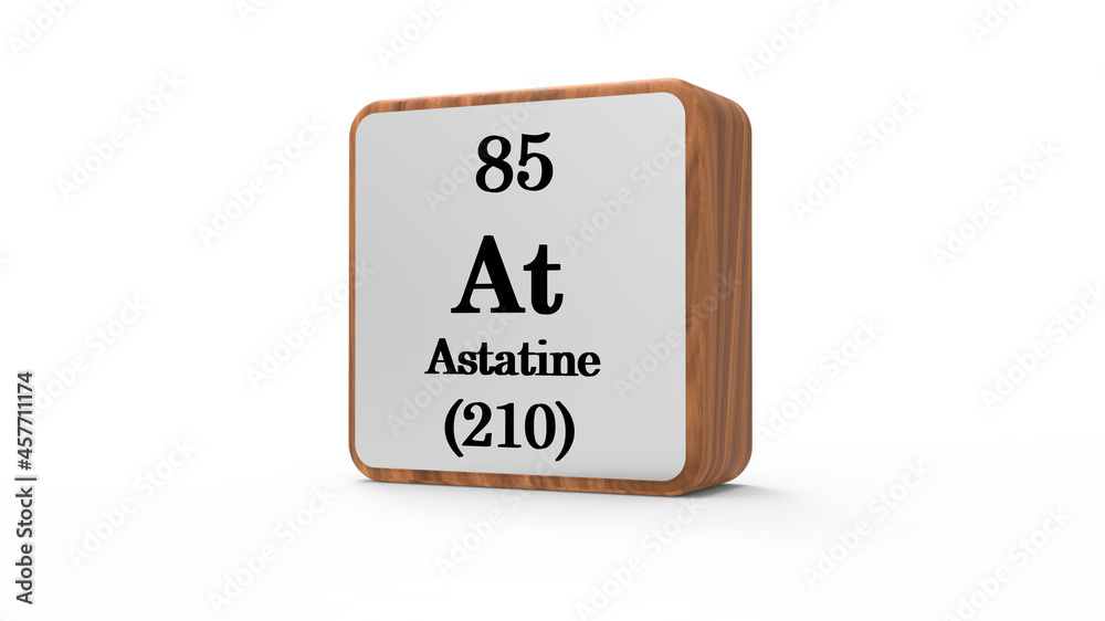3d Astatine Element Sign. Stock image. 3d Astatine Element Sign. Stock image.