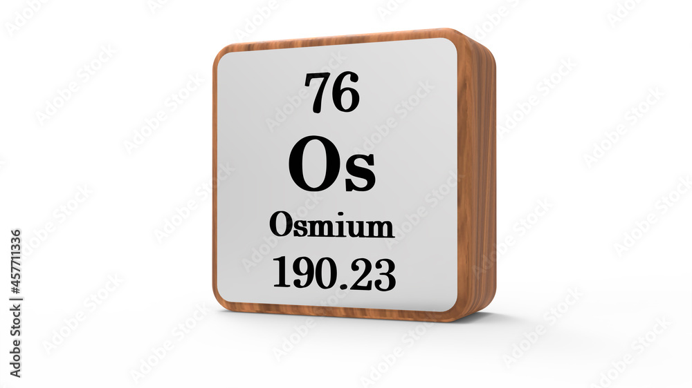 3d Osmium Element Sign. Stock image 3d Osmium Element Sign. Stock image