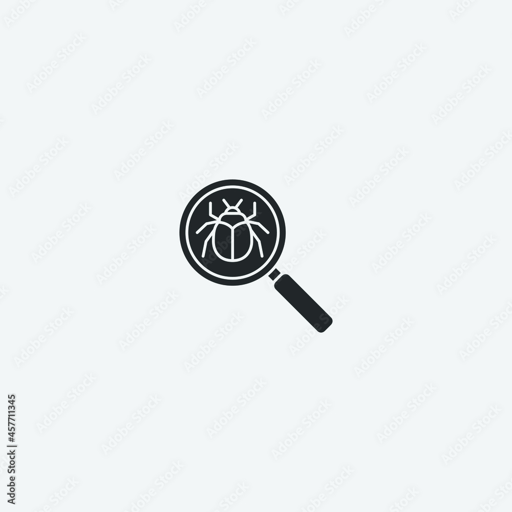 Search vector icon illustration sign Search vector icon illustration sign
