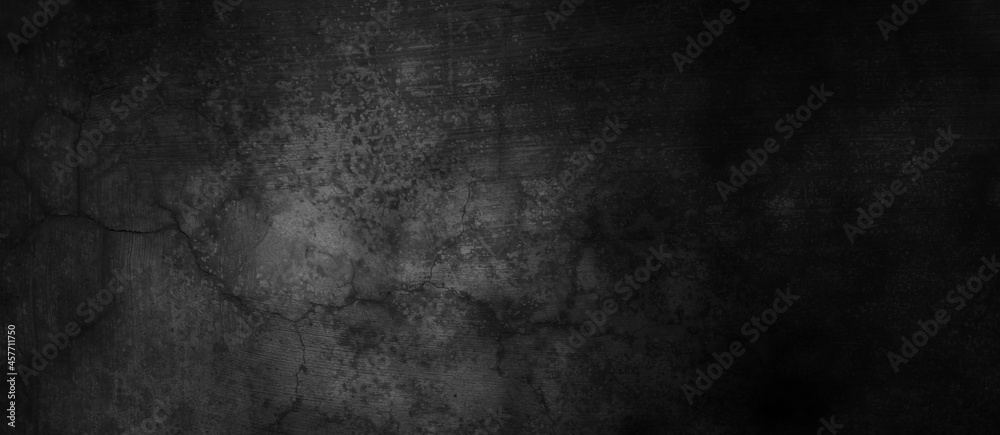 Horror cement background. Dark wall texture