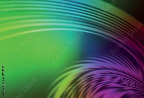 Light Pink  Green vector abstract blurred background.