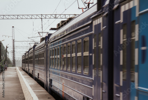train on the station