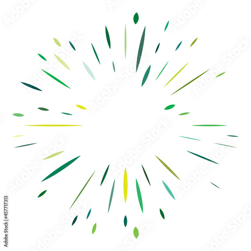 Radial, radiating lines. Radiation, explosion, twinkle, glare and glint effect. Abstract blast, aurora, aura effect design