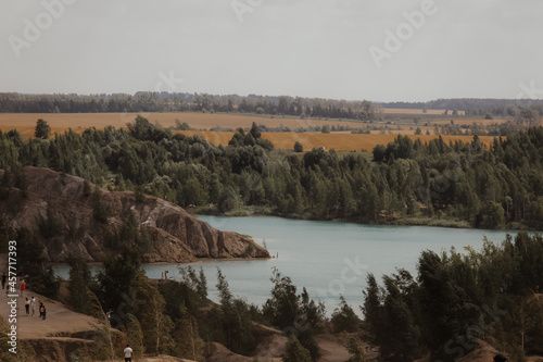 lake in the mountains