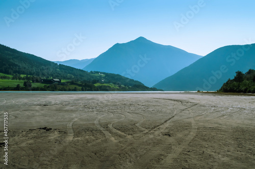 lake in the mountains