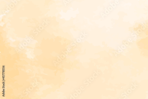 Watercolor peach beige background for paper design. Soft pastel wallpaper. Illustration as template for layout composition