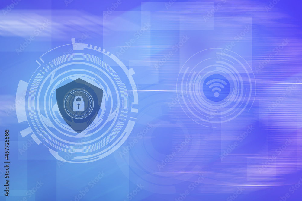 2d illustration shield security futuristic background
2d illustration shield security futuristic background