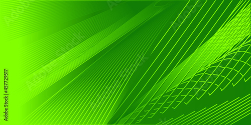 abstract green background with lines