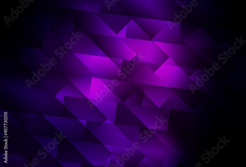 Dark Purple vector texture in rectangular style.