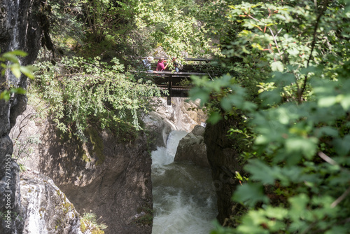 Wasserfall Tatzelwurm bei Bayrischzell photo