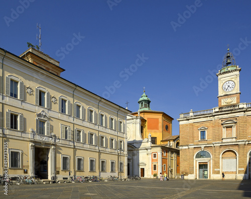 Piazza del Popolo, Ravenna, Emilia-Romagna, Italy photo