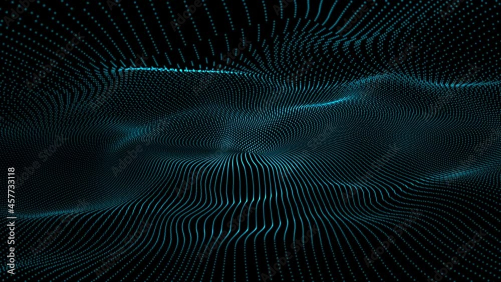 abstract moving mesh lines abstract geometrical background moving lines