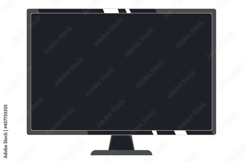 Modern TV screen Modern TV screen