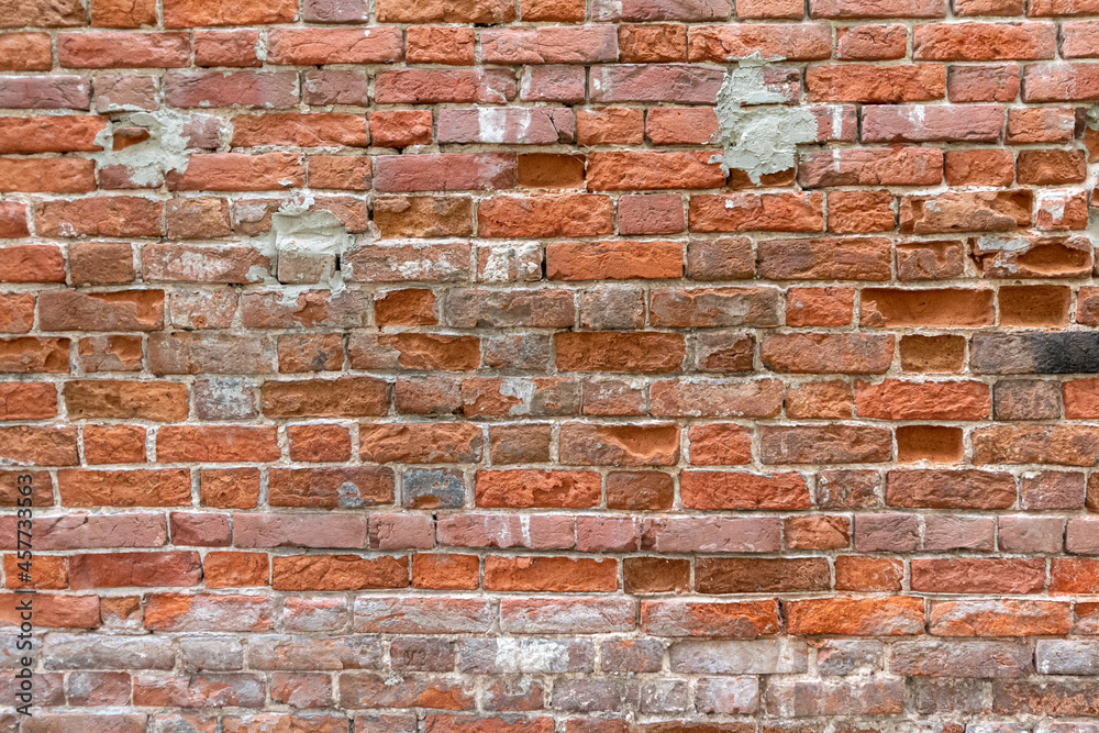 old brick and concrete textured wall old brick and concrete textured wall