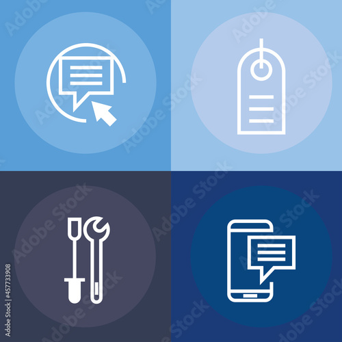 support service icons